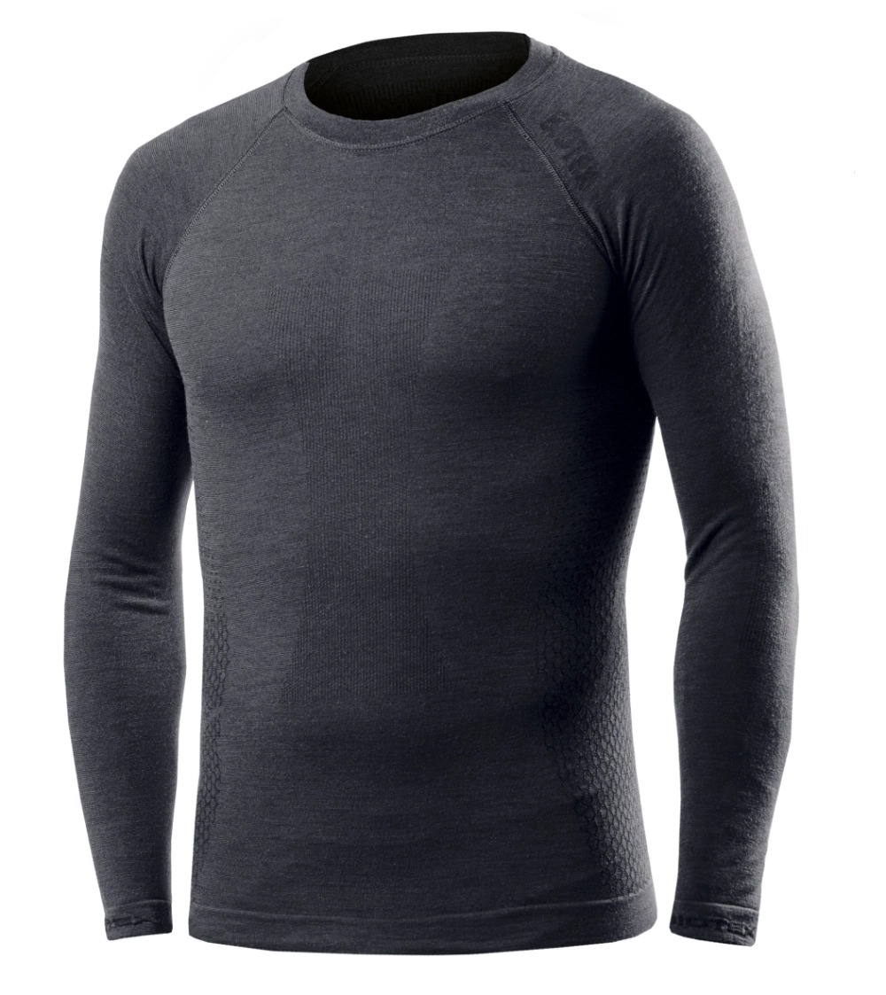 Camiseta manga larga lana Merino